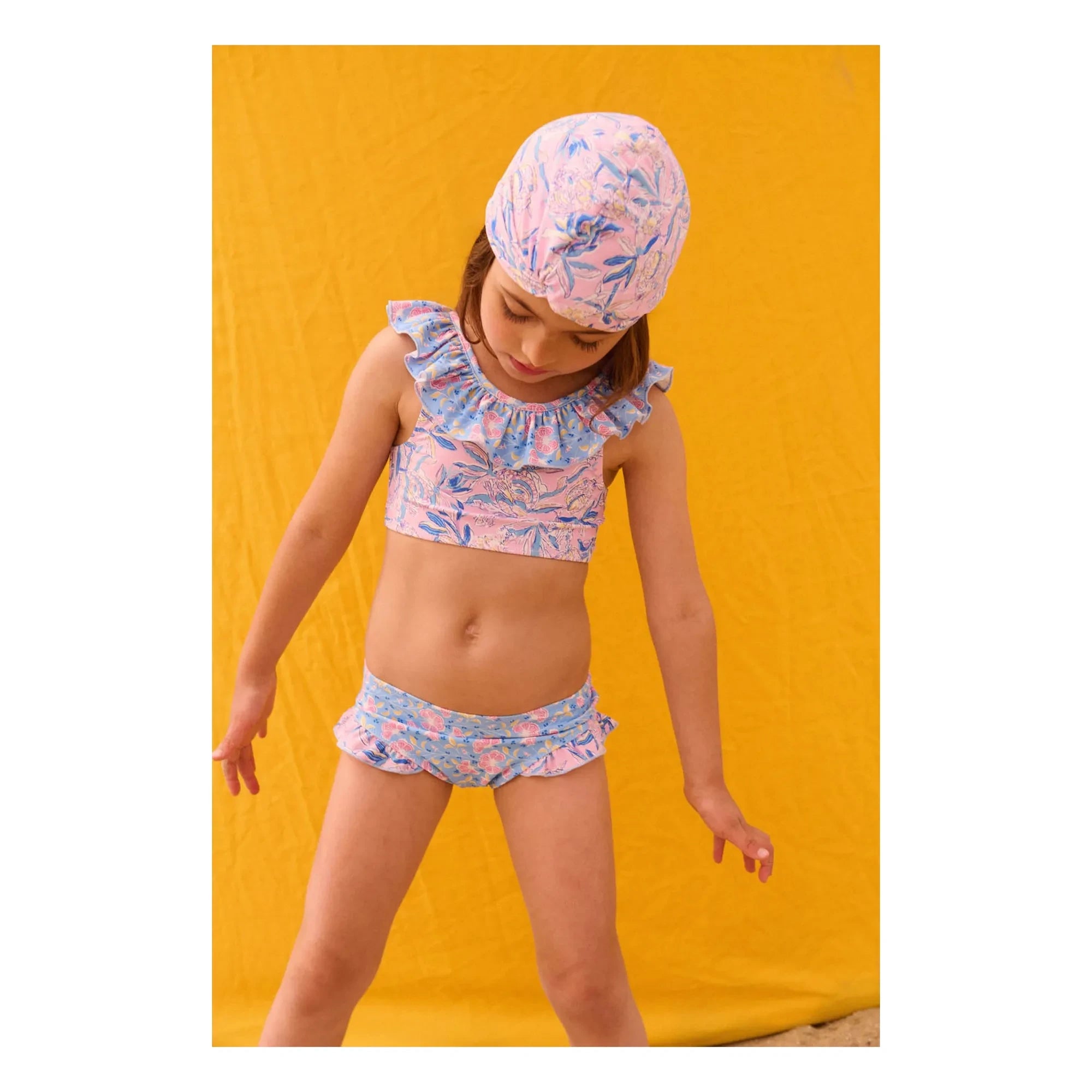 Louise Misha - Fibras recicladas con estampado floral de primavera-mayo | Rosa