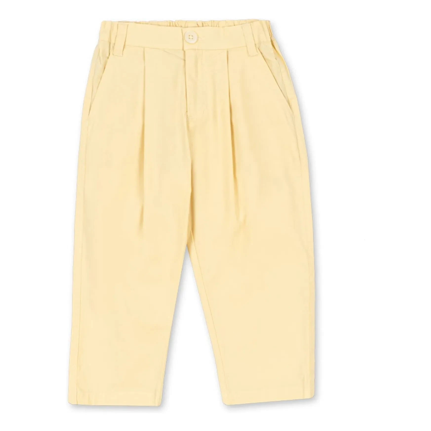 Konges Sløjd - Pantalón chino de algodón orgánico | Amarillo