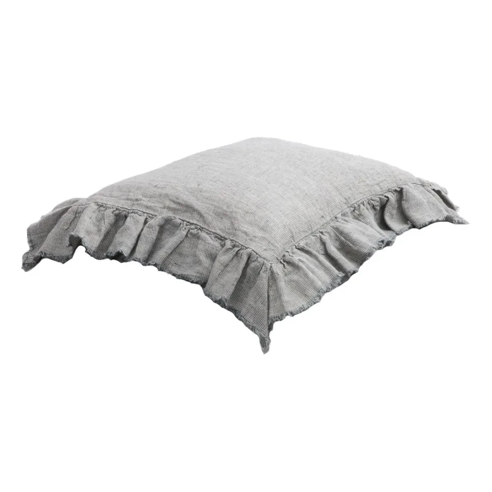 Maison de Vacances - Funda de almohada de lino lavado Boho | Nuage