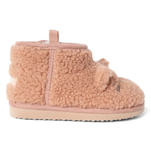 Liewood - Botas estilo sherpa Alban con estampado de gato hechas de fibras recicladas | Rosa