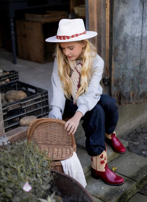 Bootstock - Botas vaqueras Bloom | Rojo