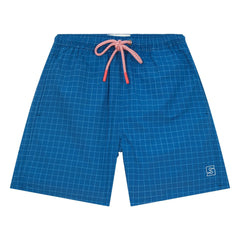Smallable Kid - Archie Bañador Estampado Cuadrados | Azul