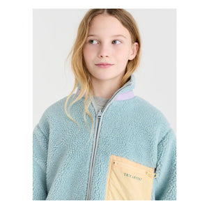 True Artist - Chaqueta Sherpa Reversible N°3 | Azul