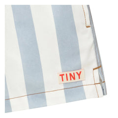 Tinycottons - Pantalones cortos de sarga a rayas | Azul