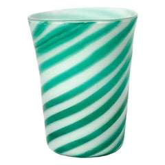 Bitossi - Vasos de cristal soplado Bachette Verde - Set de 2 | Verde