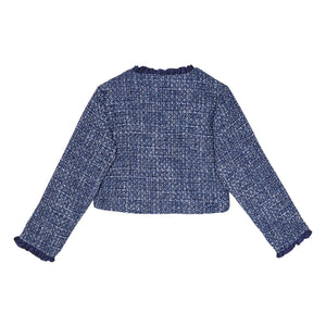 Tutu du Monde - Chaqueta de Tweed Dreamtide | Azul marino