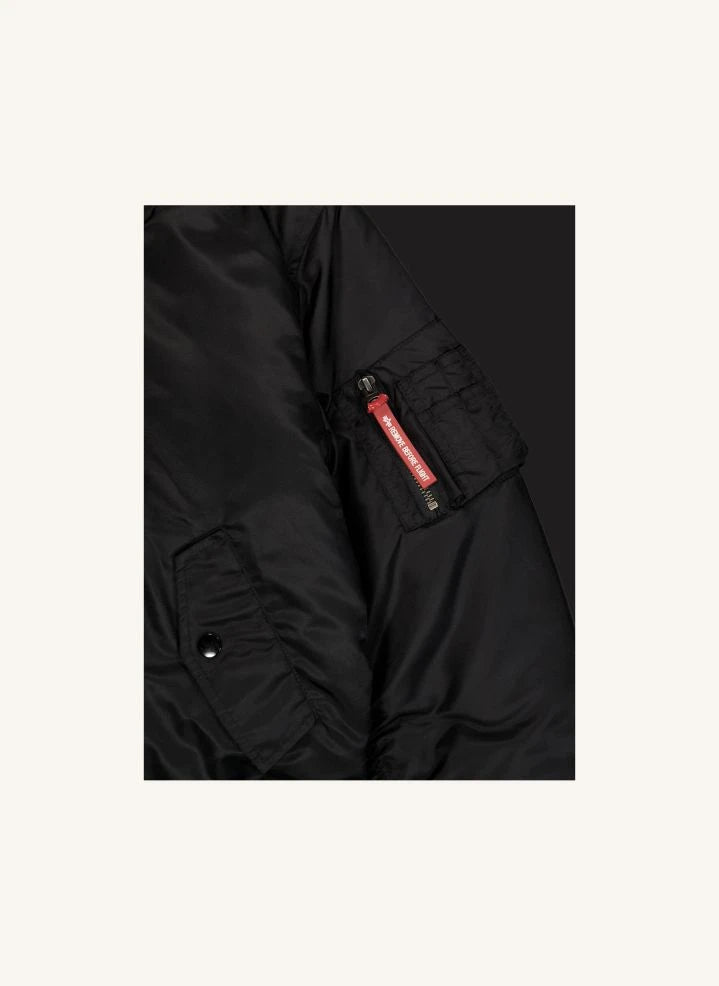 Alpha Indutries - MA-1 Bomber Chaqueta | Negro