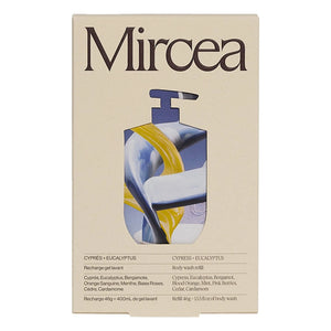 Mircea - Recambio de Gel de Ducha de Ciprés y Eucalipto - 400ml