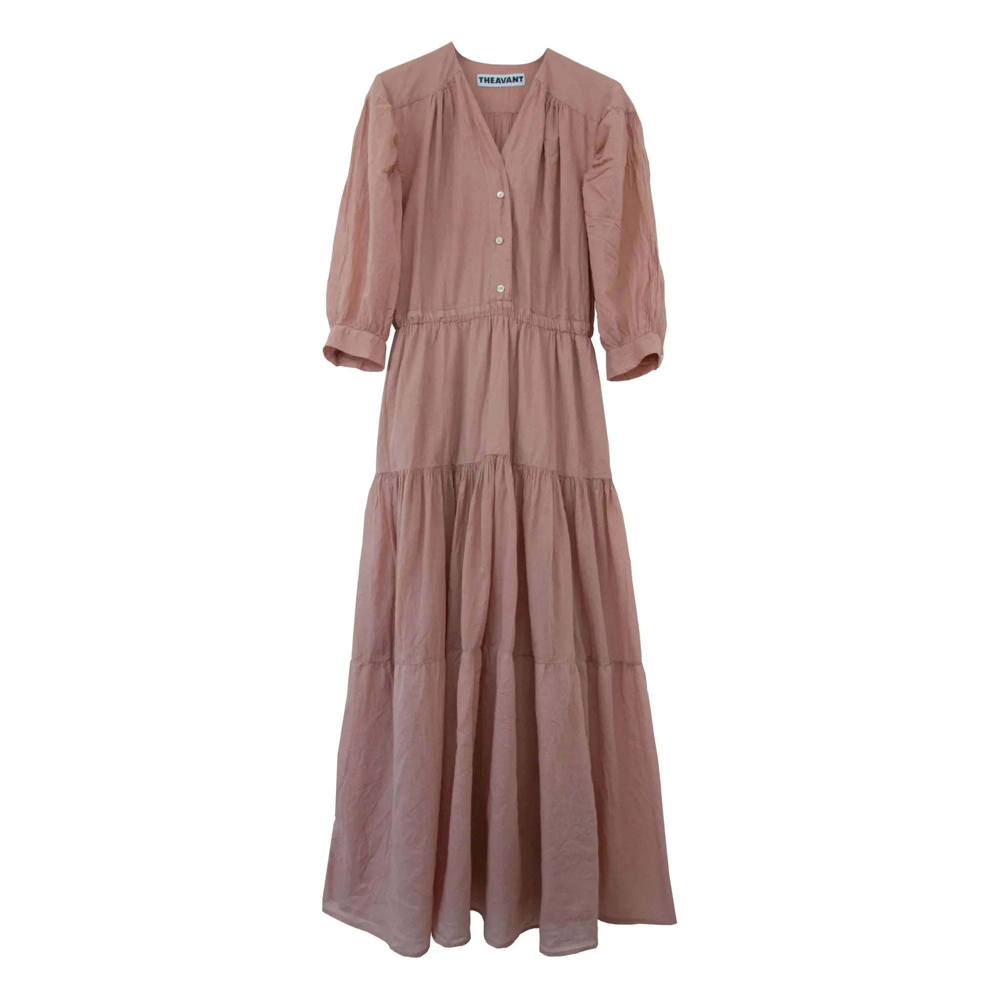 THEAVANT - Vestido de Gasa Joana Pamuk | Beige