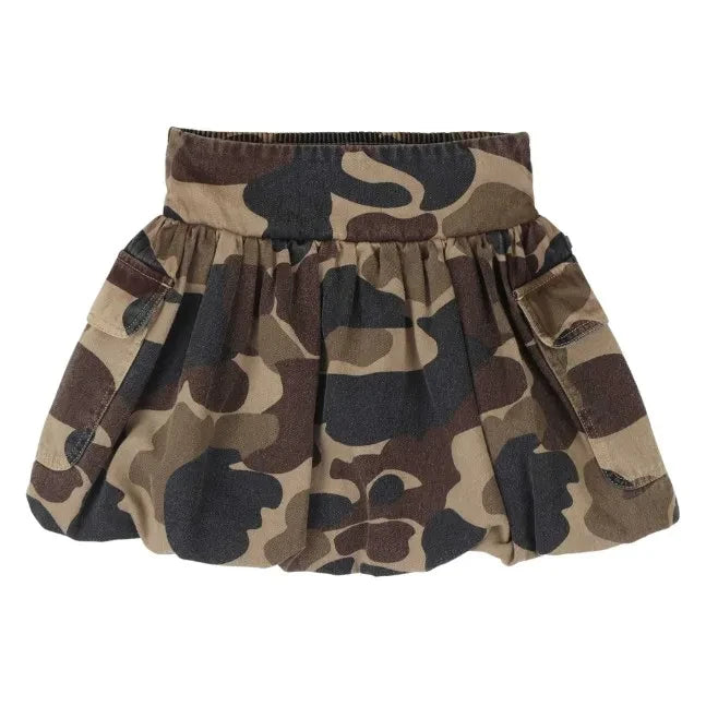 Jenest - Falda cargo Betty camuflaje | Caramelo