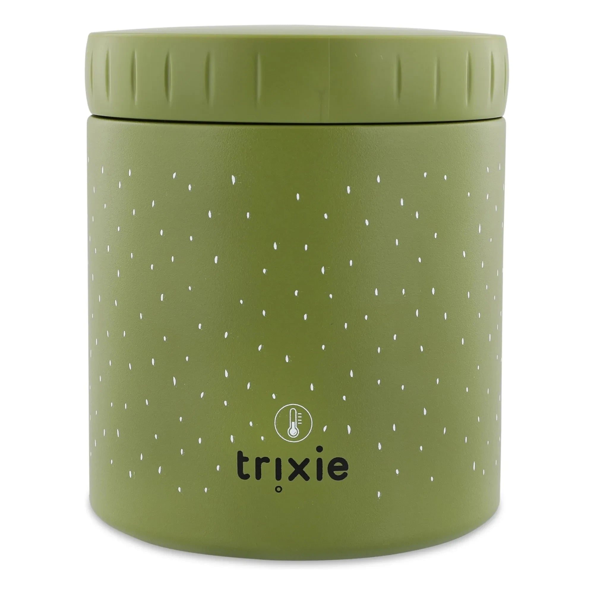 Trixie - Fiambrera isotérmica Mr Dino 500 ml | Verde