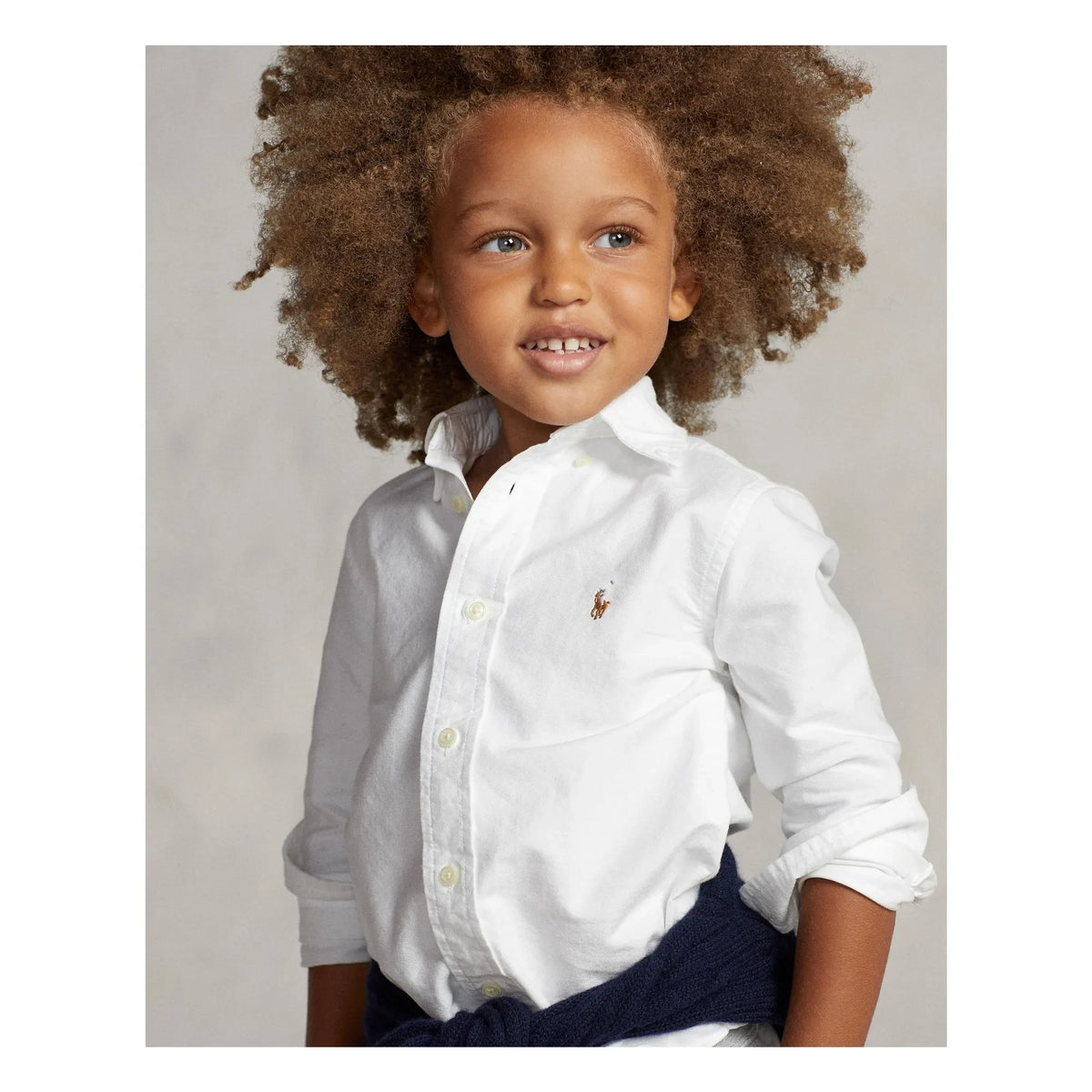 Ralph Lauren - Camisa Oxford con logo | Blanco