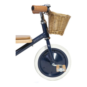 Banwood - Triciclo de metal y madera | Azul