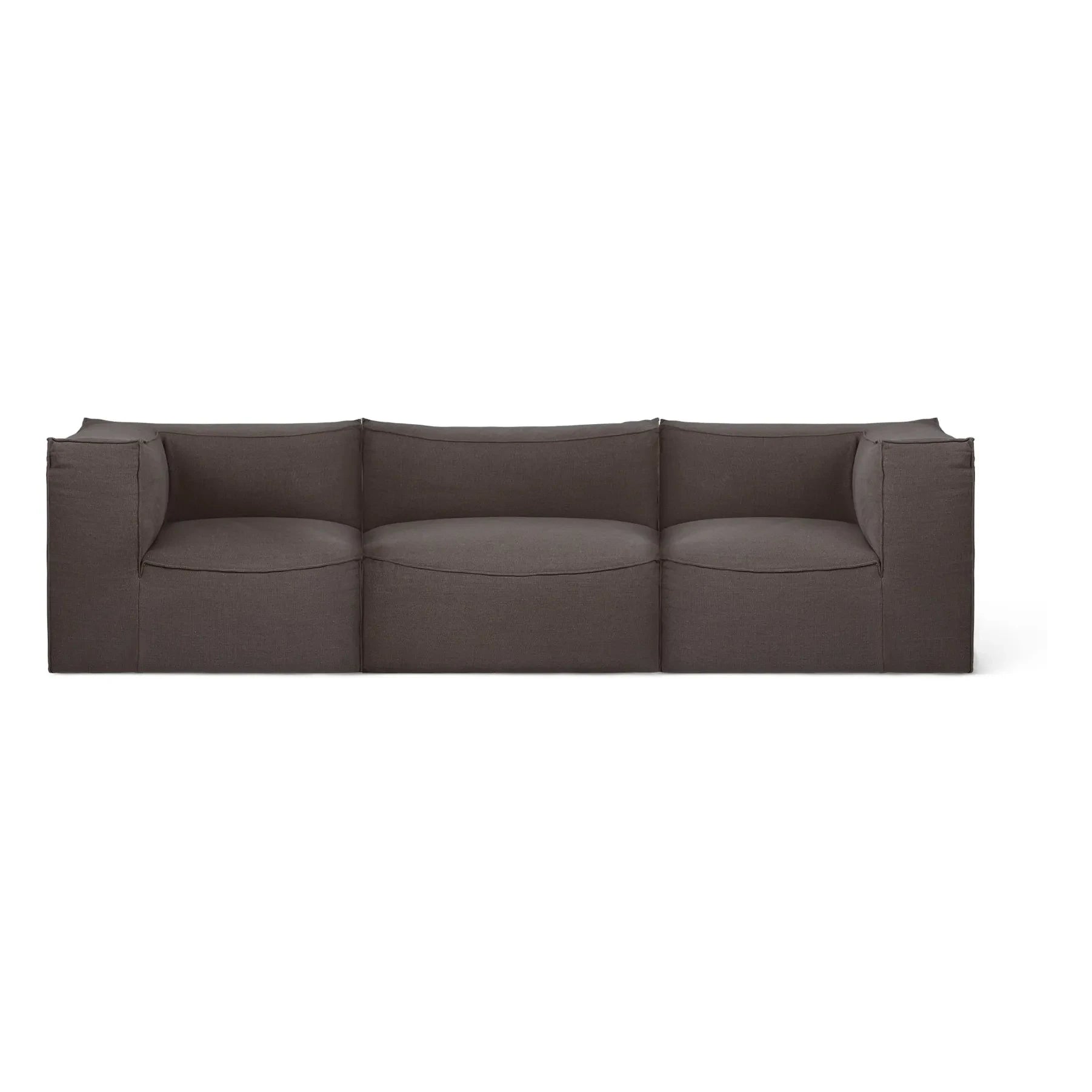 Ferm Living - Sofá modular Catena 6 | Marrón