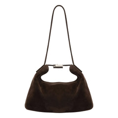 BY FAR - Bolso de ante Bea | Marrón