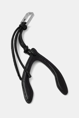 Llavero de cuero WISHBONE de AllSaints