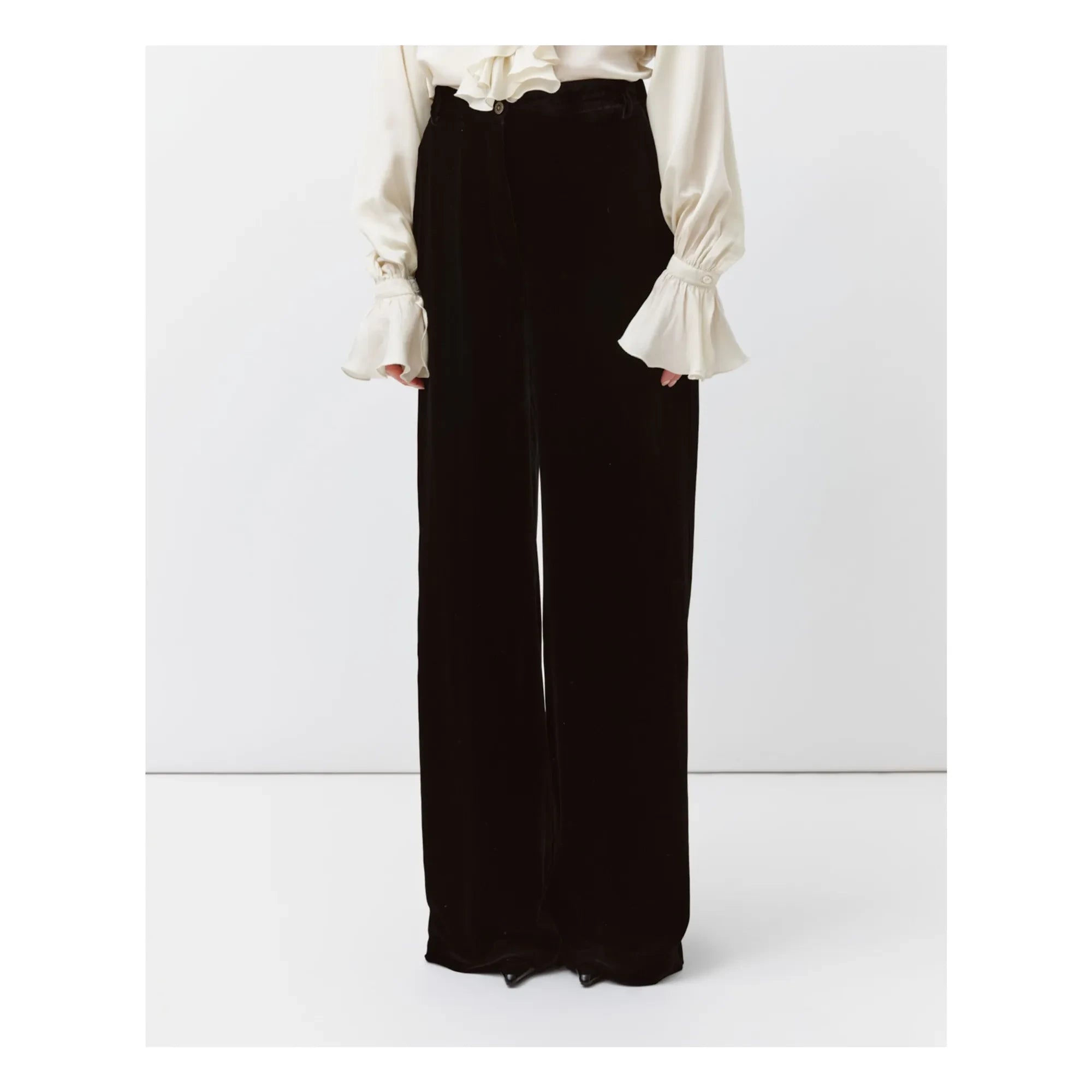 Diega - Pantalones Piedro | Negro