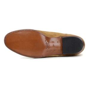 Shiloh Heritage - Botines de gamuza medianoche | Color canela