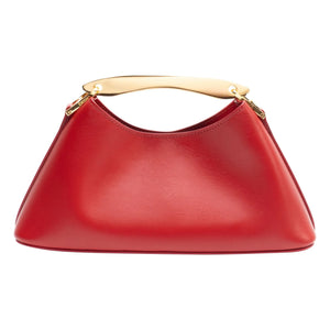 Elleme - Bolso Mini Boomerang de Piel | Rojo