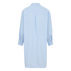 Smallable Woman - Vestido Camisero Rayado Lydie | Azul Claro