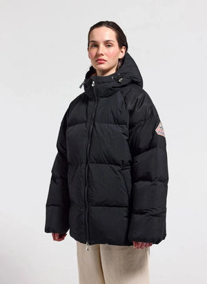 Pyrenex - Retro Sten Nylon Dolgulu Mont | Siyah