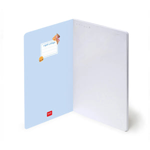 Legami - Çizgisiz A5 Defter - Resimli Sert Kapak - Köpek