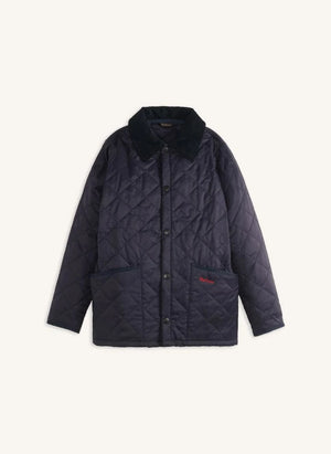 Barbour - Liddesdale Kapitone Ceket | Lacivert