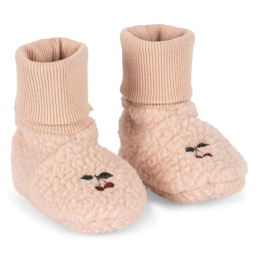 Konges Sløjd - Safa Pantuflas Sherpa de Fibra Reciclada | Rosa