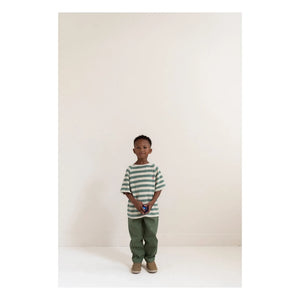 Jenest - Pantalón Chino Cómodo de Algodón Orgánico | Caqui