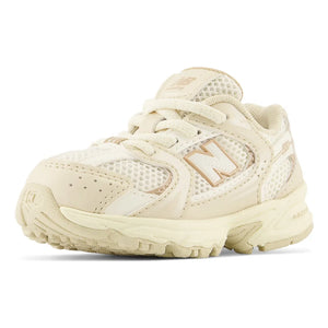 New Balance - Zapatillas deportivas con cordones elásticos 530 | Crema