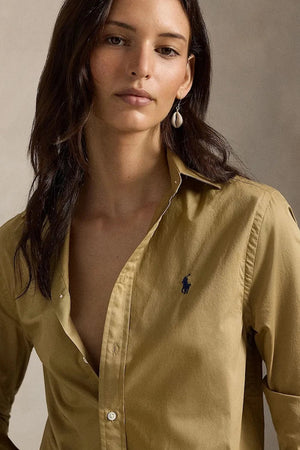 Camisa de algodón Polo Ralph Lauren para mujer