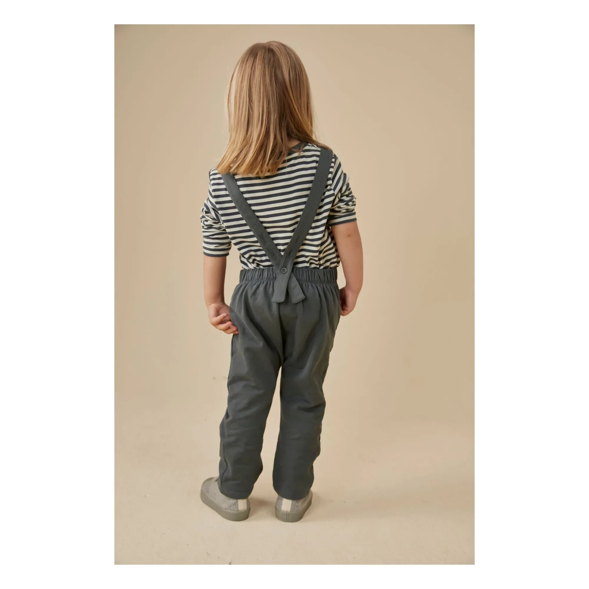 Gray Label - Pelele de algodón orgánico | Gris azulado