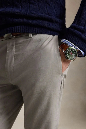 Pantalón chino de hombre Polo Ralph Lauren de algodón y elastano