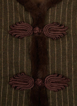 Maria de la Orden - Chaqueta de Lana de Viena | Marrón Taupe
