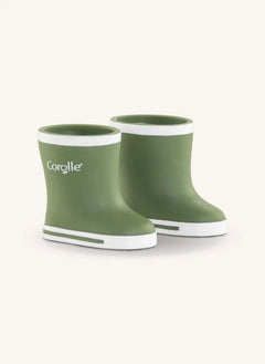 Corolle - Botas de Lluvia Verdes