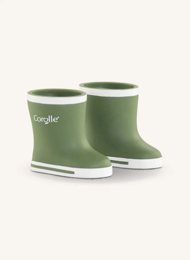 Corolle - Botas de Lluvia Verdes