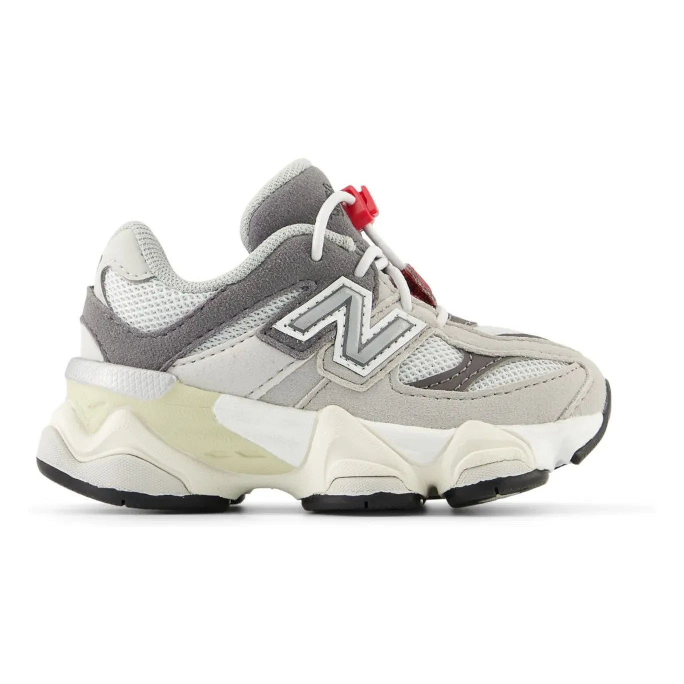 New Balance - Zapatillas deportivas con cordones y encaje 9060 | Gris