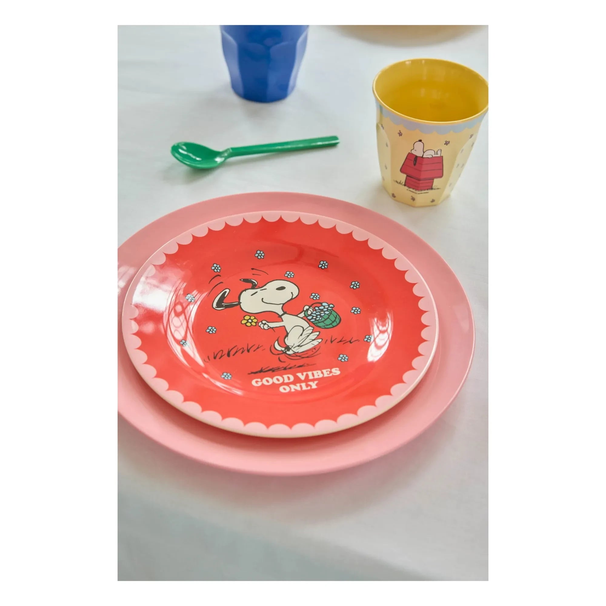 Vaso de melamina Rice - The Sun Will Come Up - Rice x Snoopy
