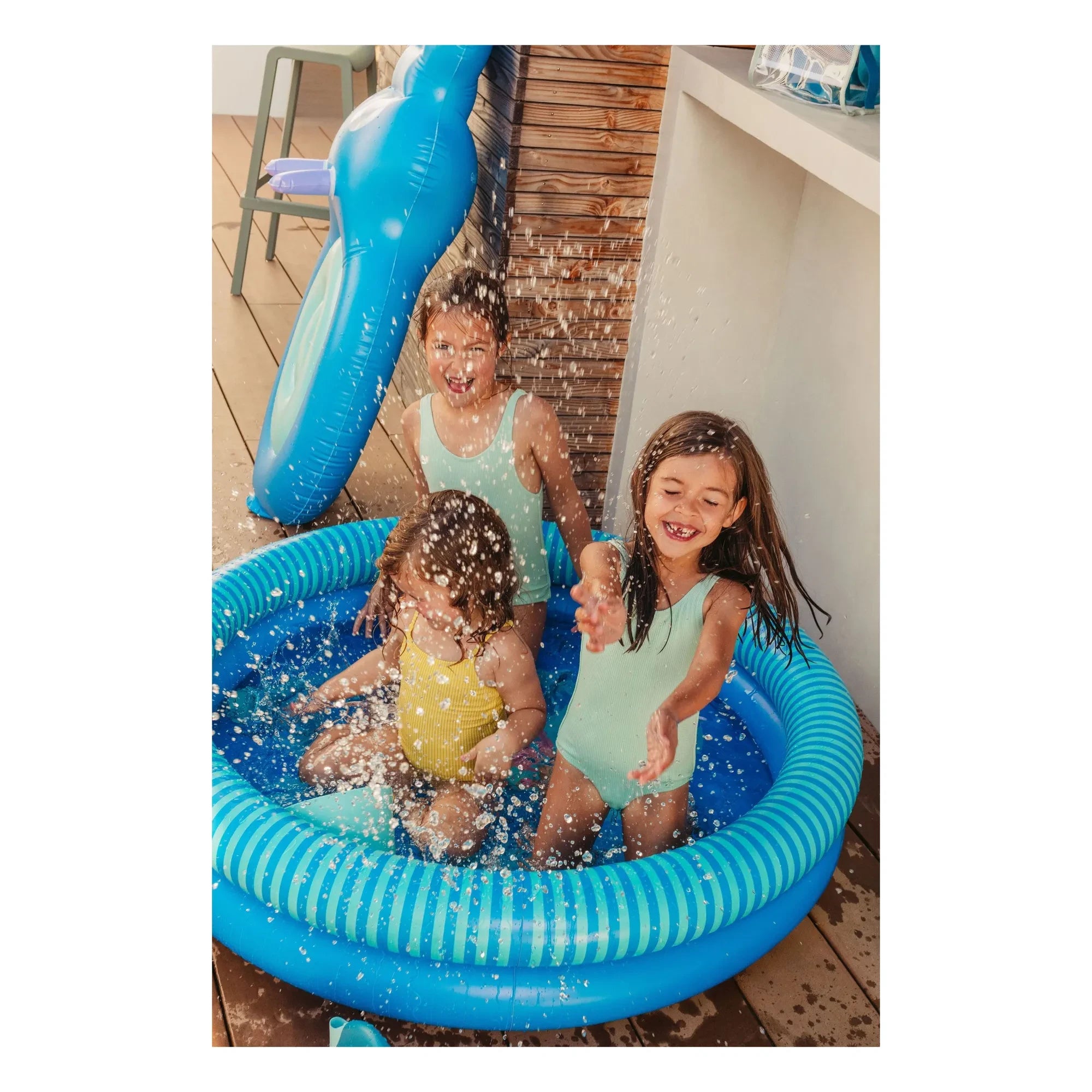 Quut - Piscina inflable Dippy | Azul