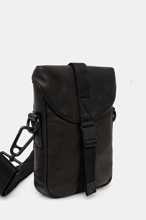 Bolso de hombro de cuero Juan de AllSaints