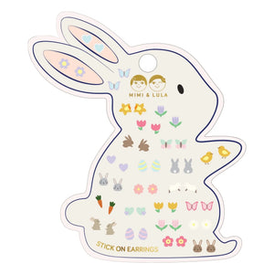 Mimi & Lula - Pendientes adhesivos de Pascua | Amarillo