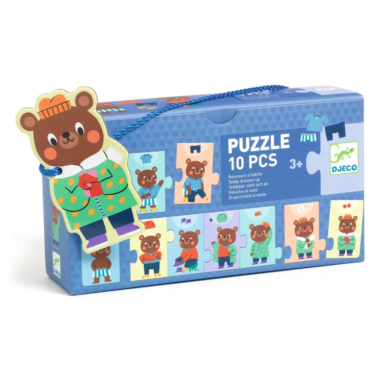 Djeco - Puzzle El Osito se Viste