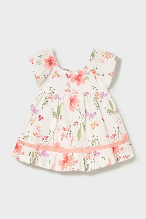 Vestido de algodón para niña Mayoral