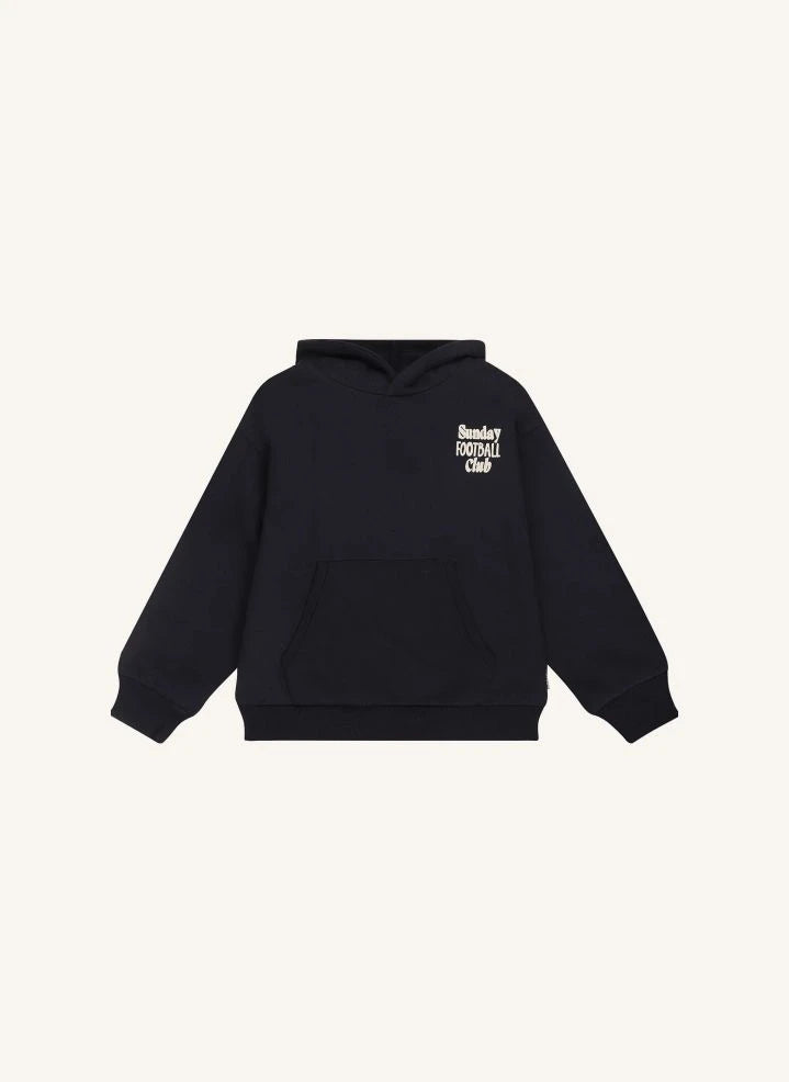 Tumble N'Dry - Plymouth Sudadera con Capucha de Algodón Orgánico | Azul Marino