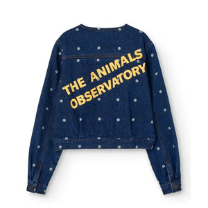 The Animals Observatory - Swift Pois Denim Ceket | Azul Oscuro