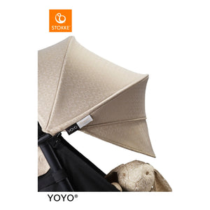 Stokke® - YOYO² 6+ paquete de color de capota y cojín blando | Beige
