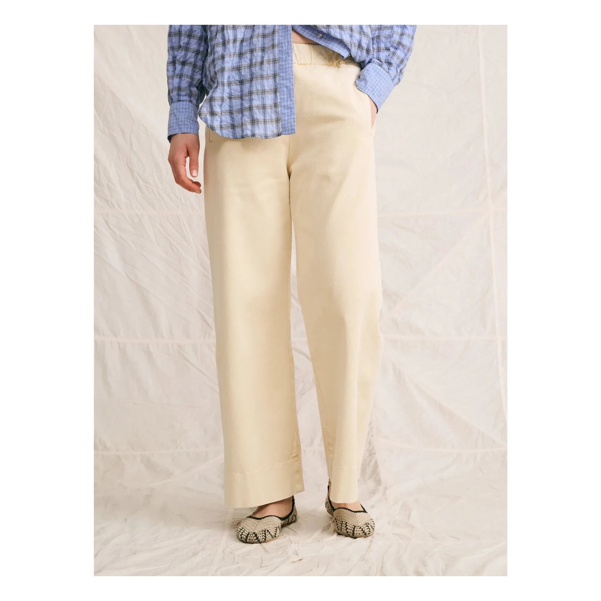 Hod - Pantalón Jimmy de algodón | Crema