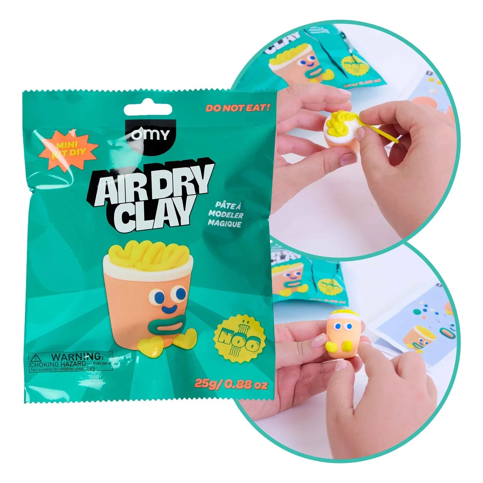 Omy - Kit de Arcilla para Moldear Endurecible - Noo