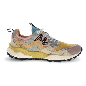 Flower Mountain - Yamano 3 Süet ve Naylon Sneakers | Mor