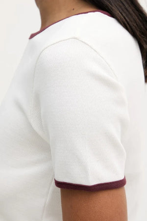 Camiseta de algodón para mujer Marc O'Polo